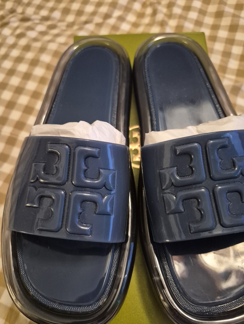Tory Burch Navt Slides For Women